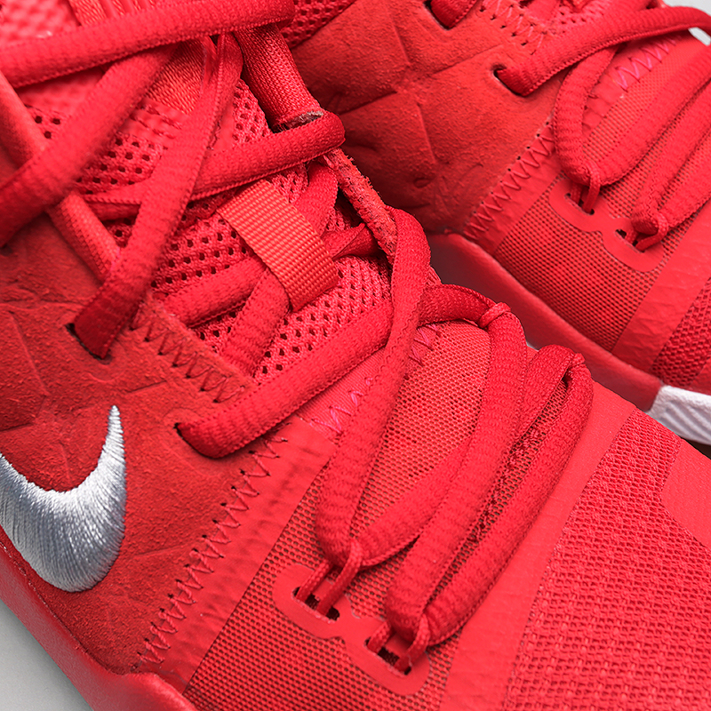 детские красные баскетбольные кроссовки Nike Kyrie 3 GS 859466-601 - цена, описание, фото 3